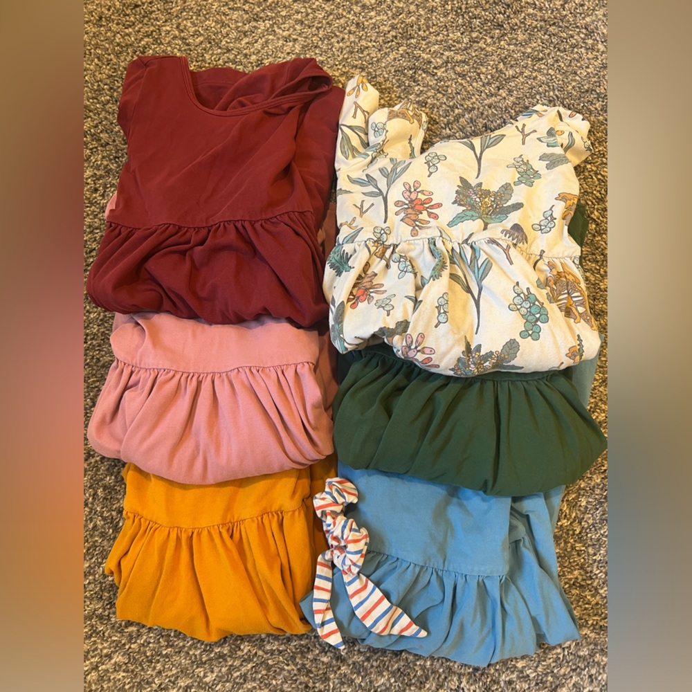 Alice & Ames Girls Ballet Twirl Dress, Set of 6 Dresses, Size 6